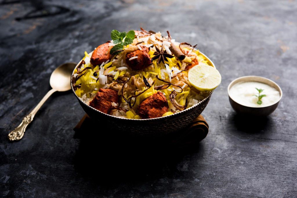 Aroma of Awadhi Biryani with Kabab